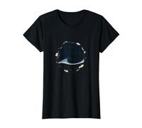 Alta Marea Bassa Marea Malato Soggiorno al Tuo Fianco Nautico Maglietta, Donna, Nero, XS