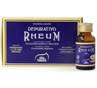 Alta Natura DEPURATIVO RHEUM 12 FLACONCINI DA 10 ML CAMPIONE