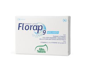 Alta Natura Florap Integratore di Fermenti Lattici 9 miliardi, 30 capsule