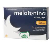 Alta Natura-Inalme Alta Natura Melatonina Complex Fast 30 Compresse Orosolubili - Integratore Per Il Rilassamento