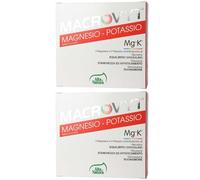 Alta Natura Macrovyt Magnesio e Potassio Bustine Gusto Arancia 2x18 pz