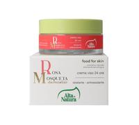 Alta Natura Rosa Mosqueta crema viso 24 ore 50 ml - idratante - antiossidante