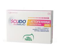 Alta Natura Scudo Bioimmuno Lattoferrina + Quercetina 400 Integratore Difese Immunitarie 30 Compresse