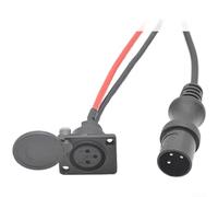 Alta per la temperatura Resistente per ev Charger Port Black High per temp | Copertura sigillata impermeabile IP54, resistente all'umidità, ricarica esterna sicura, estrema tolleranza al calore