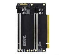 Alta per scheda di biforcazione pcie x16 diviso in due x8 per schede grafiche e array SSD NVMe