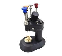 Alta precisione 4 Pin Watch Hands Presser Lega di Alluminio Strumento per Liscio Meccanico Orologio Orologi con Ugello in Metallo Orologio Dispositivo di Impostazione Lancette