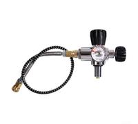 Alta pressione 5000PSI della valvola del carro armato di immersione d'ottone (rosso-7/8)