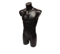 Alta Qualità Nero Maschio Manichino Torso Corpo Forma SPORTS Bagno Display