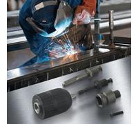 Alta Qualità Trapano Mandrino Autoserrante Mandrino 5 IN 1 Metallo + Plastica