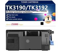 Alta Resa TK3190 TK3192 Cartucce Toner di Ricambio per Kyocera ECOSYS P3050dn P3055dn P3060dn P3260dn M3860idn M3860idnf Stampanti, Nitidi e Resistenti,Black-1 pack