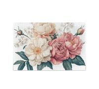 Alta Risultato Dettagliato Fiori di Pesco Puzzle Pavimento Puzzle per Bambini per Giochi di Famiglia Giochi Hard I migliori regali per la tua famiglia Puzzle per Adulti 1000 Piecing