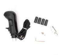 Alta Sensibilità Tre Pulsanti Gear Shifter Per Logitech G27 G29 Per Thrustmaster Th8a Th8s Leistat A7 Racing Wheel Simulator Accessorio Nero Abs Plastica Prestazioni di Lunga Durata Modulo di