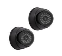 Alta Simulazione Falso Telecamera di Sorveglianza LED Luce Lampeggiante Adatto Per La Prevenzione Furto Interno ed Esterno Facile Installazione Conveniente Falso Telecamera di Sorveglianza