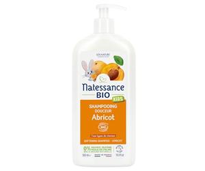 Alta tolleranza Natessance bambini Shampoo 500 ml di albicocche, senza solfati