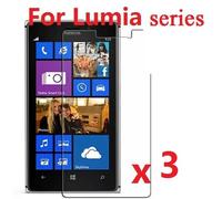 Alta Trasparente Protezione Dello Schermo Pellicola Protettiva Della Protezione Per Nokia Lumia 930 929 925 650 640 XL 630 540 535 1020 1320 1520 3 Pz/lotto