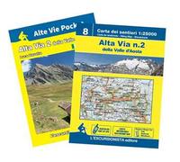 Alta Via 2 della Valle d'Aosta. Nuova ediz. Con carta 1:25.000