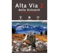 Alta via 2 delle Dolomiti. Da Bressanone a Feltre [Paperback] [Jul 01, 2022] Mou