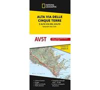 Alta Via delle Cinque Terre (Da Porto Venere a Levanto) e Alta Via del Golfo (da Porto Venere a Bocca di Magra) 1:25.000