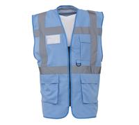 Alta Visibilit Riflettente Cerniera Intera Panciotto Autostrada Gilet