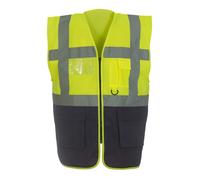 Alta Visibilit Riflettente Cerniera Intera Panciotto Autostrada Gilet
