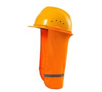 Alta Visibilità Cappello Duro Parasole Con Strisce Riflettenti Per Industriale Lavoro Agricoltura Attività Casco Collo Copertura Riflettente Sun Cover