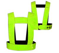 Alta Visibilità Cintura Rinfrangente Sicurezza Moto Auto Scooter Custom Fluo