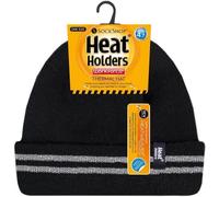HEAT HOLDERS Cappello lavorato a maglia da uomo e donna, confezione da 1, Nero , Taglia unica
