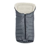 AltaBeBe AL2201-76 Active Sacco Termico Invernale per Passeggino, Grigio Chiaro - Bianco