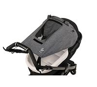 Altabebe AL7014-30 Tendina parasole con protezione laterale e finestra, Lifeline Deluxe Grigio scuro