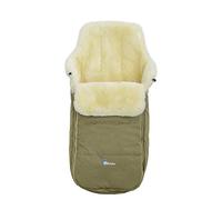 Altabebe MT2490LP-61 Sacco a pelo in pelle di agnello Nordkap per passeggini, beige - 1400 g