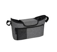 Altabebe Organizer per passeggino, colore: grigio/nero