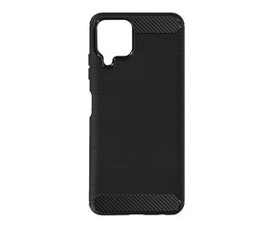ALTADIF Carbon COVER per Samsung Galaxy M22, Nero