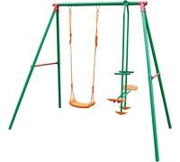 Altalena a 2 tiri in acciaio verniciato Mod. SGN-02
