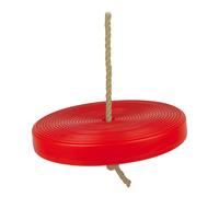 Altalena piccola piedi in plastica rossa
