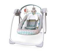 Altalena Automatica Portatile a 6 Velocità per Bambini Compatta e Pieghevole