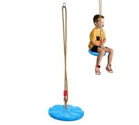 Altalena con corda da arrampicata per - Sede di bàlançoìre đ'albero rotondo 90 cm, córde del giochi | Bałançoie capanna sugli alberi all'aperto, con cinghie, pòur eńfants, gioco da giardino