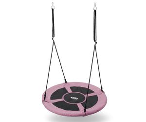 Altalena da bambina rotonda da 100 cm, rosa pink