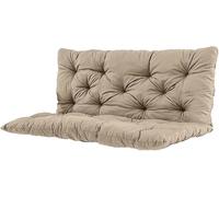 Altalena da Esterno, Beh Antiscivolo con Schienale E Lacci, Addensare 2-3 Posti Swing di Ricambio S, Pad Ch per Divano Impermeabili per Mobili da Giardino, A, 39.4x39.4inch