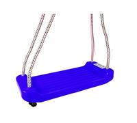 Altalena da giardino in plastica blu