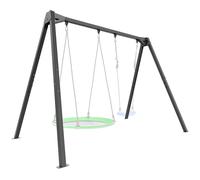 Altalena doppia su cuscinetti (telaio a 2 posti) PREMIUM MO-013