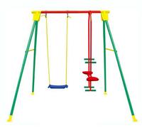 Altalena gioco per esterno da 3 posti mod. Kiko 3 per bimbi da 3 a 10 anni