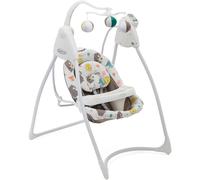 Altalena Graco Lovin'Hug Swing Bear Tales, funziona con Adattatore per corrente e Batterie