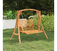 AX Telaio Dondolo Legno Curvato Teak 1.76x1.01x1.69m Marrone Elegante New 313934