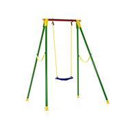 Altalena da giardino Kiko 1 posto struttura in acciaio My Garden