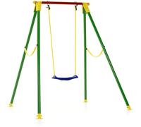 Altalena kiko 1 in metallo gioco bambini da 3 a 10 anni gioco esterno giardino