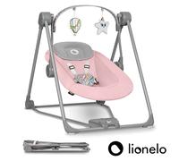 Altalena lettino per bambini con giocattoli interattivi Otto Pink Baby