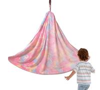 Altalena per bambini - Amaca sensoriale luminosa al buio, comoda coperta in flanella | per interni ed esterni per bambini, casa, camera da letto, terrazza, viaggi, sala giochi