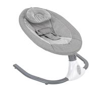 Altalena per bambini, Dondolo Bimbi Elettrico Pieghevole con Telecomando e Blueteeth, Zanzariera, 18 kg Max, per Neonati a 18 Mesi