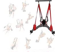 Altalena portatile regolabile per porta sospesa, stanza dei giochi per coppie, sospensione a 360 gradi, tipo di cintura rotante per yoga