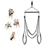 altalena SADOMASO sesso volo leopardo BIANCO EROTICO Sospensorio sadomaso swing